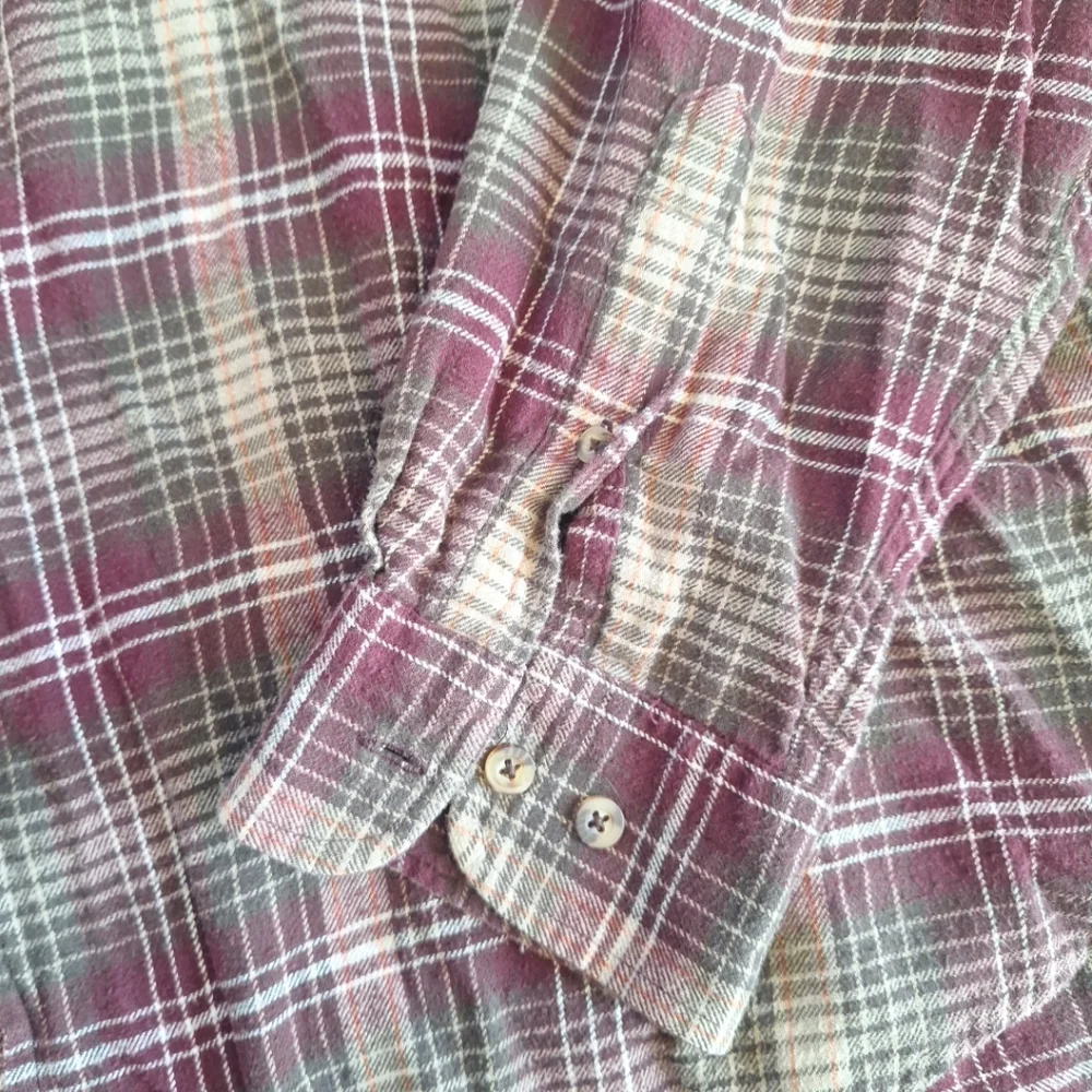 Croft&Barrow Plaid Flannel Size XL - Picture 4 of 10